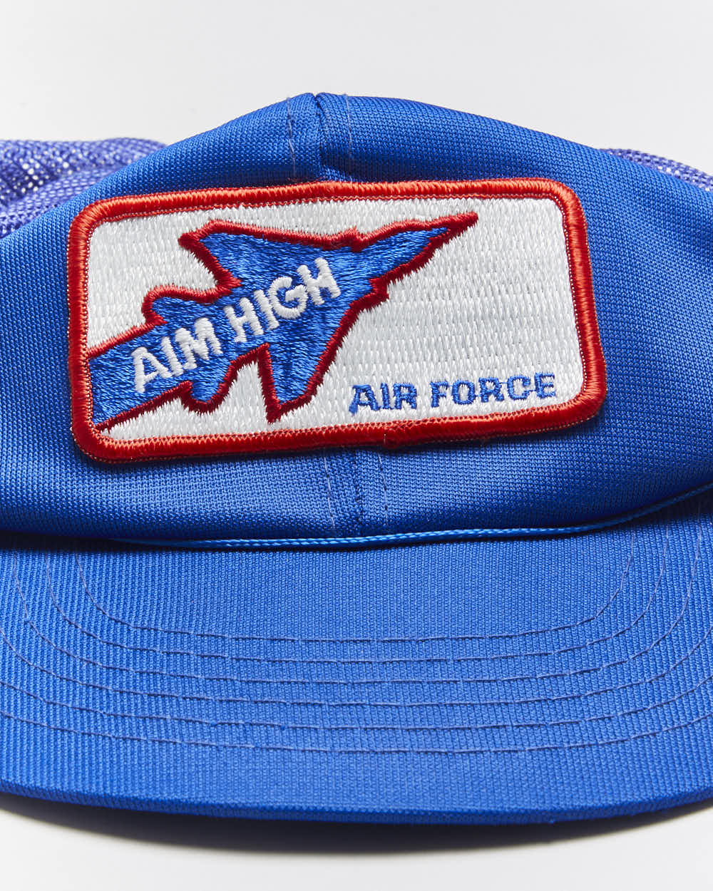Vintage 90's Air Force Embroidered Trucker Cap - OS