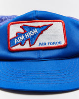 Vintage 90's Air Force Embroidered Trucker Cap - OS