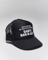 Vintage Sam's Barbeque Slogan Trucker Cap - OS