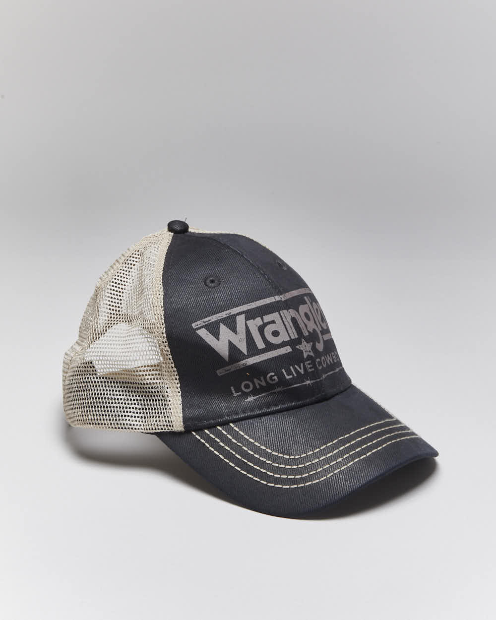 Vintage Wrangler Long Live Cowboys Trucker Cap - OS