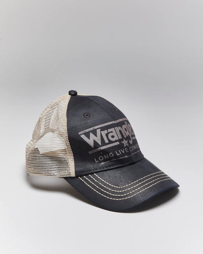 Vintage Wrangler Long Live Cowboys Trucker Cap - OS