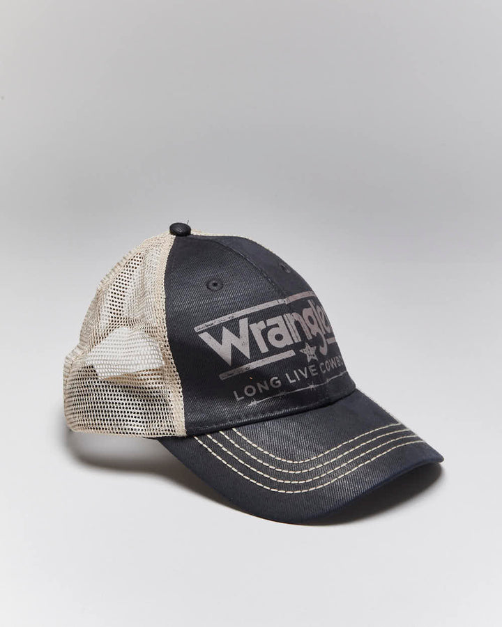 Vintage Wrangler Long Live Cowboys Trucker Cap - OS