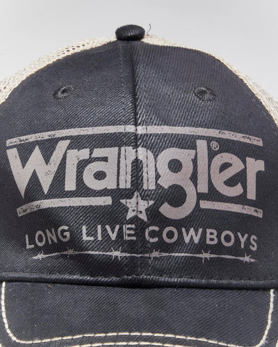 Vintage Wrangler Long Live Cowboys Trucker Cap - OS