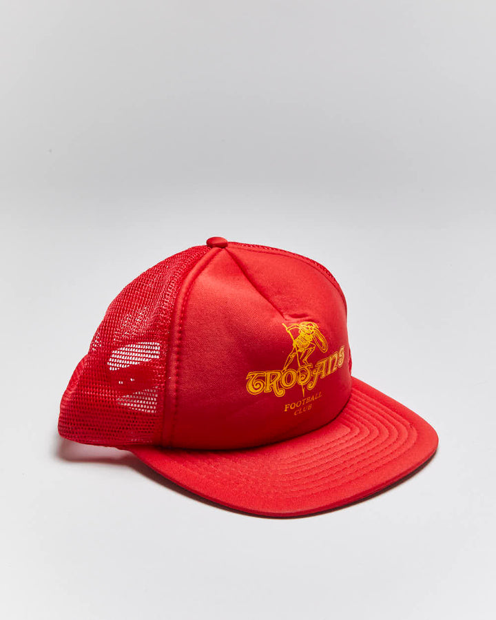 Vintage 90's Trogans Football Club Trucker Cap - OS