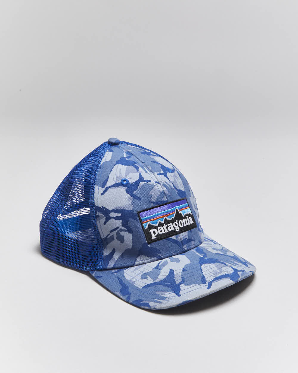 Vintage Patagonia Embroidered Logo Camo Trucker Cap - OS