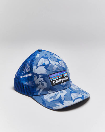 Vintage Patagonia Embroidered Logo Camo Trucker Cap - OS