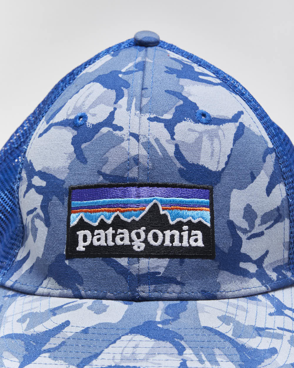 Vintage Patagonia Embroidered Logo Camo Trucker Cap - OS