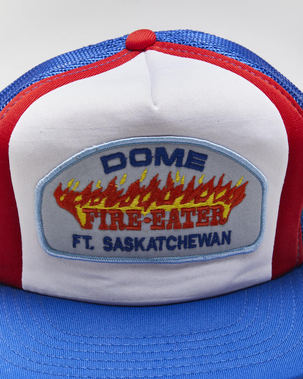 Vintage 90's Fire Eater Embroidered Trucker Cap - OS