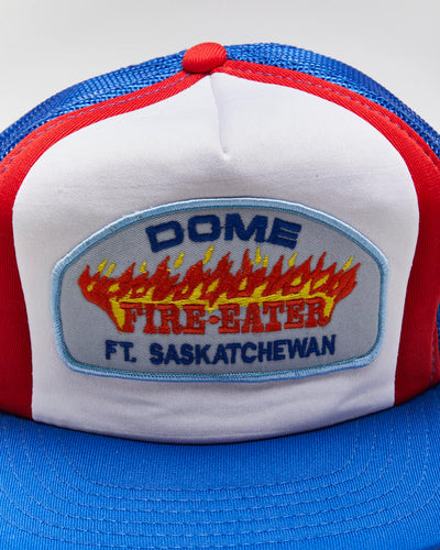 Vintage 90's Fire Eater Embroidered Trucker Cap - OS
