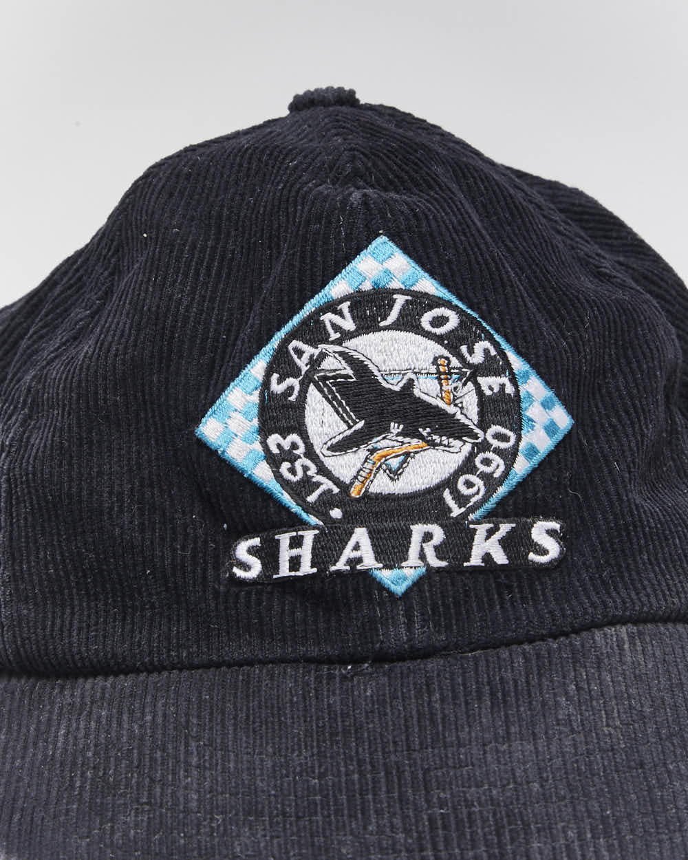 Vintage 90's San Jose Sharks Embroidered Cap - OS