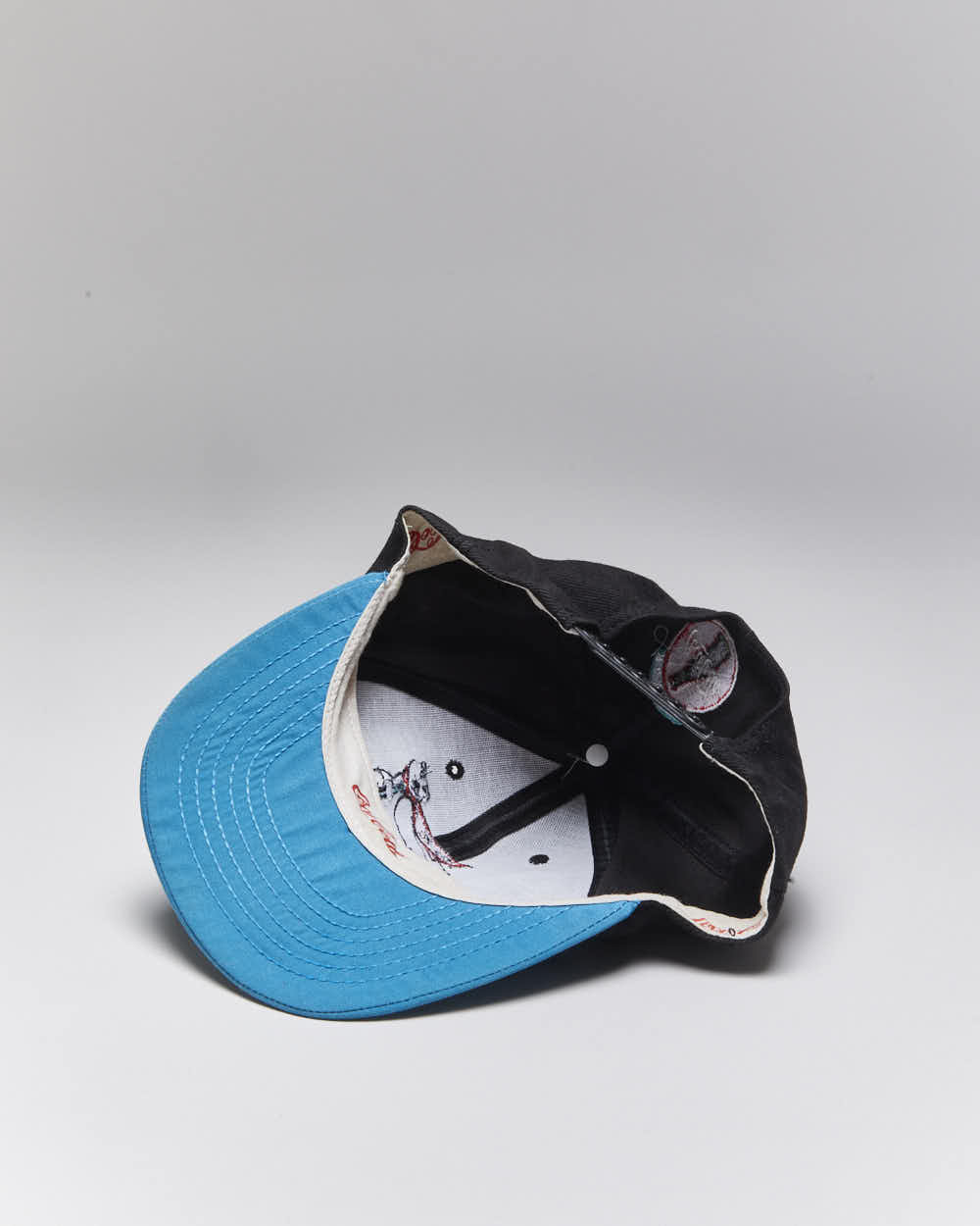 Vintage 90's Coca Cola Embroidered Polar Bear Snapback - OS