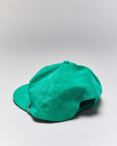 Vintage 90's AP Green Corduroy Snapback - OS
