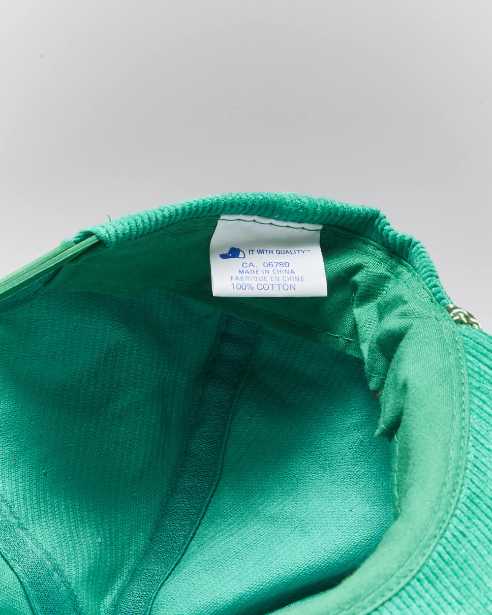 Vintage 90's AP Green Corduroy Snapback - OS