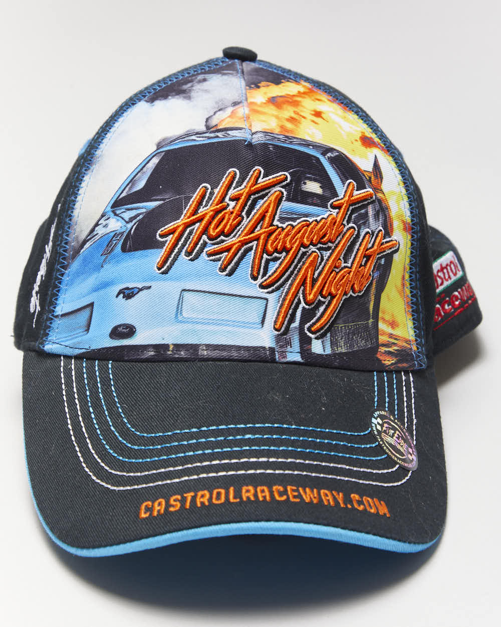 Vintage Y2K Hot August Night Racing Cap - OS
