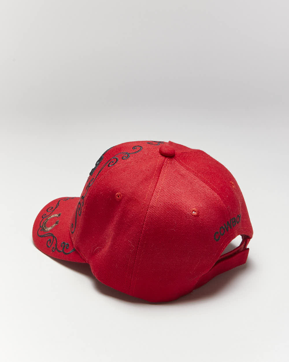 Vintage Cowboy Ride Hard Embroidered Cap - OS