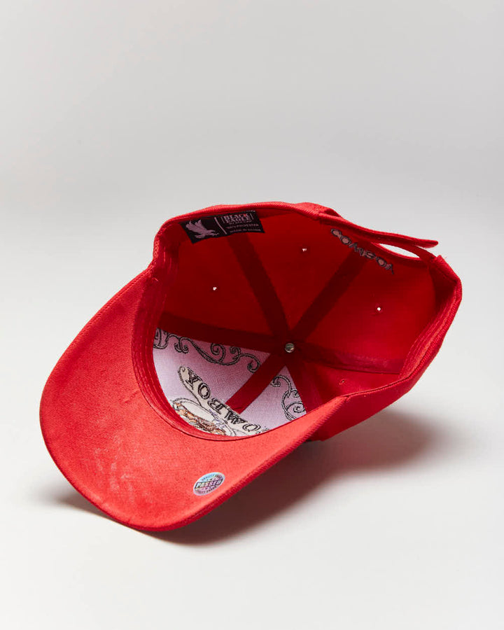 Vintage Cowboy Ride Hard Embroidered Cap - OS
