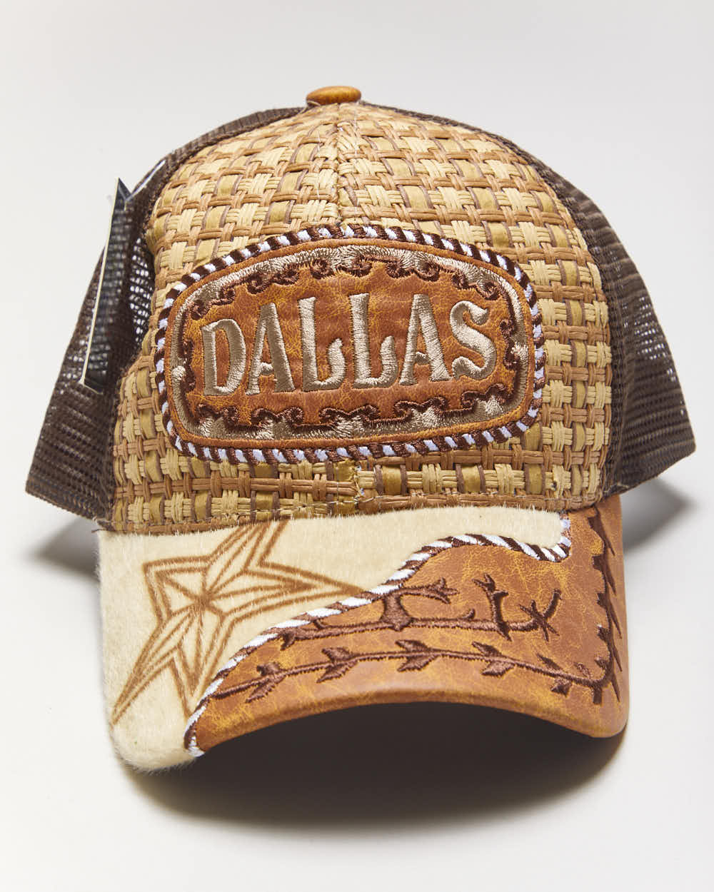 Vintage 2000's Dallas Embroidered Trucker Cap - OS