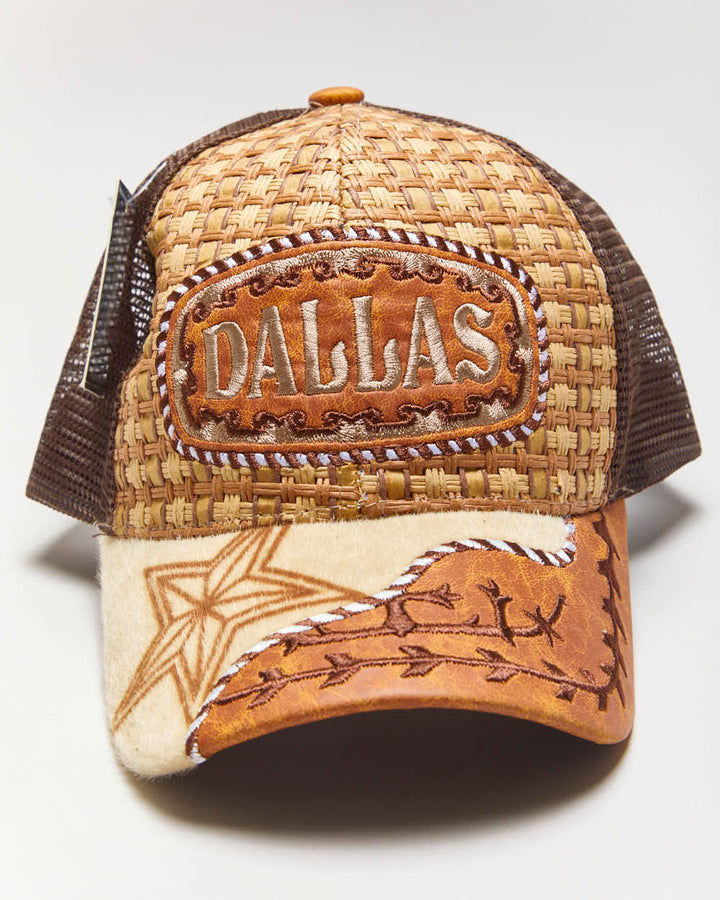 Vintage 2000's Dallas Embroidered Trucker Cap - OS