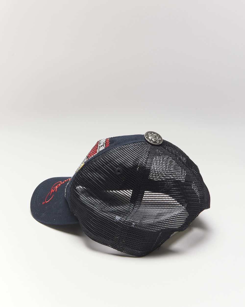 Vintage Y2K Ed Hardy Embroidered Trucker Cap - OS