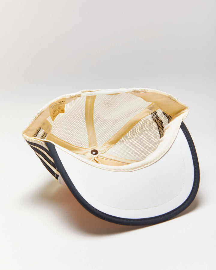 Vintage 90's Sun Spun Striped Trucker Cap - OS