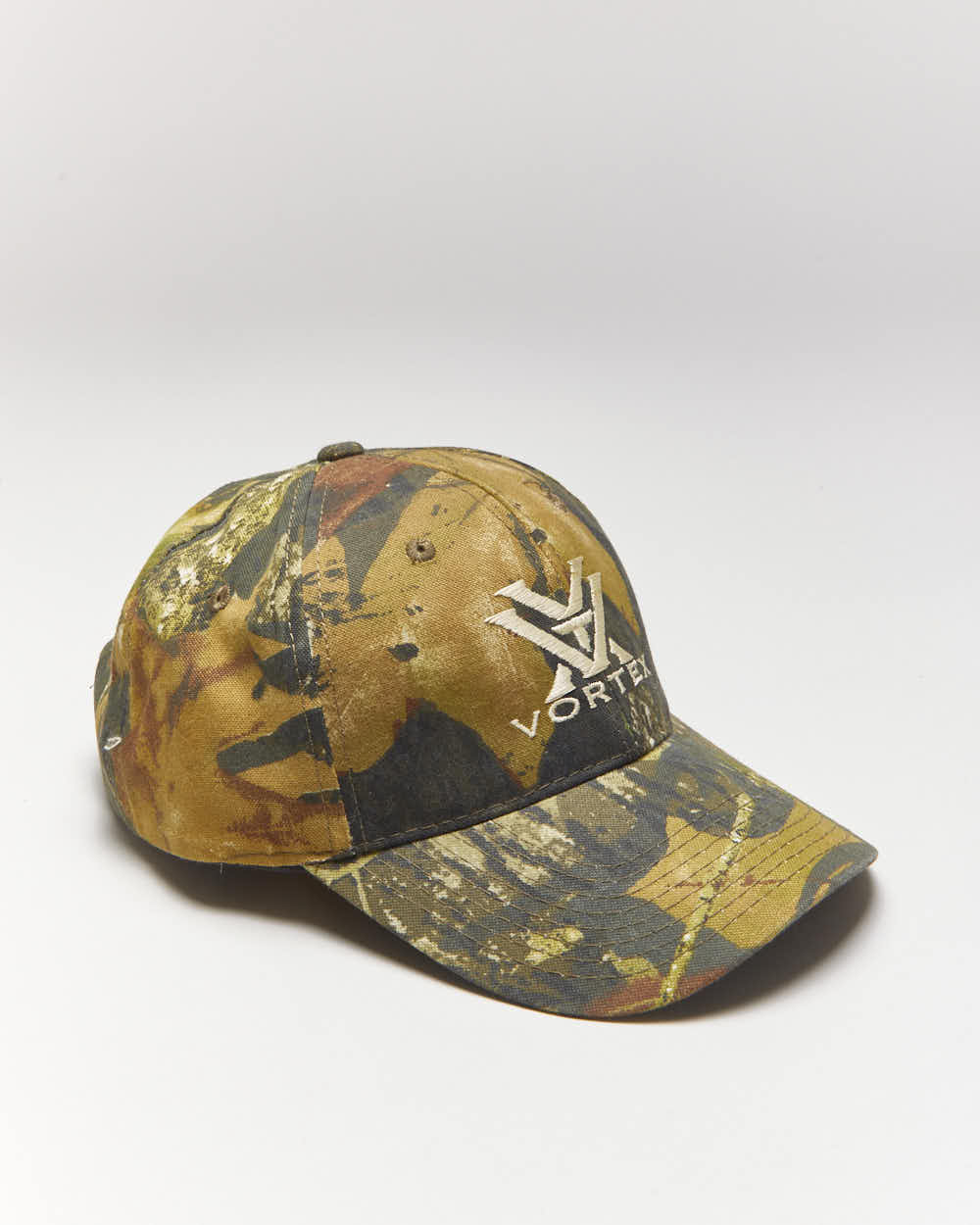 Vintage 2000's Vortex Embroidered Real Tree Camo Cap - OS