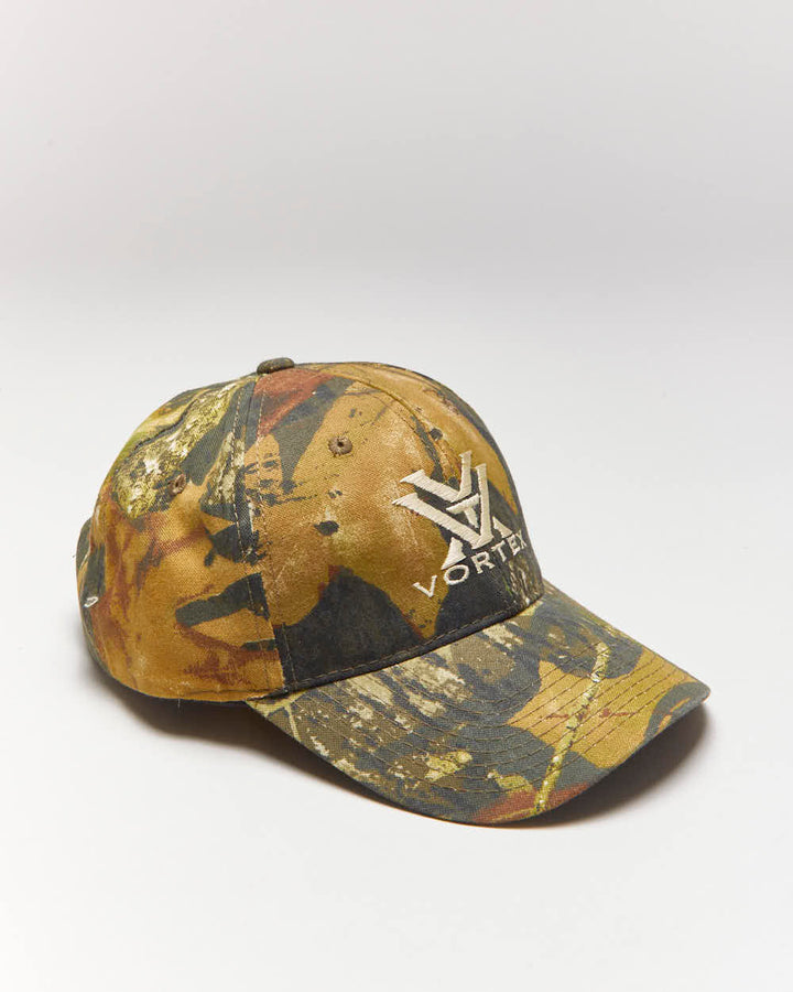 Vintage 2000's Vortex Embroidered Real Tree Camo Cap - OS