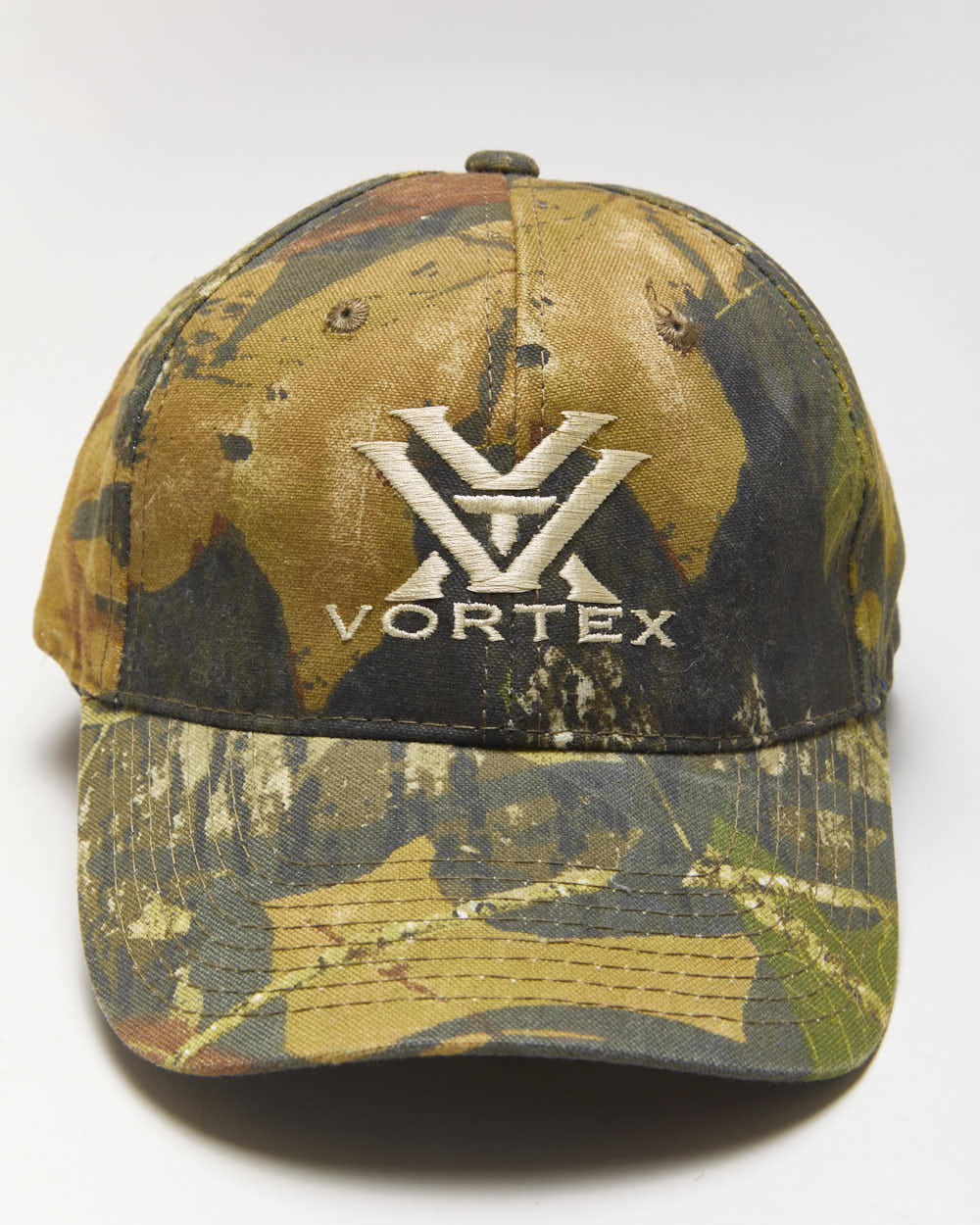 Vintage 2000's Vortex Embroidered Real Tree Camo Cap - OS