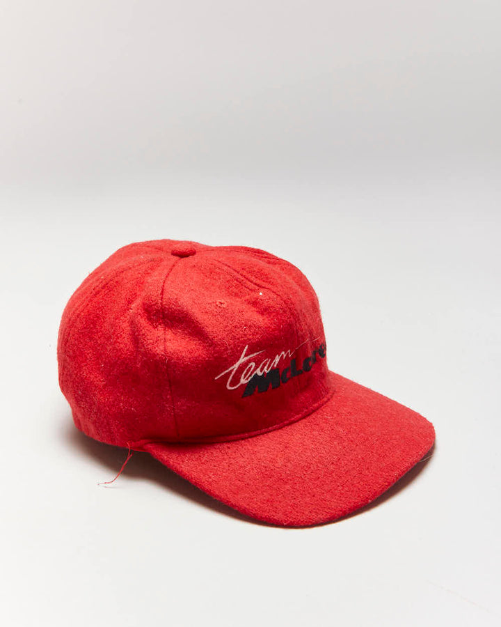 Vintage 90's Team Mclaren Embroidered Baseball Cap - OS