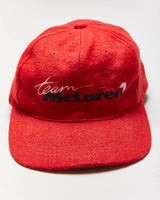Vintage 90's Team Mclaren Embroidered Baseball Cap - OS