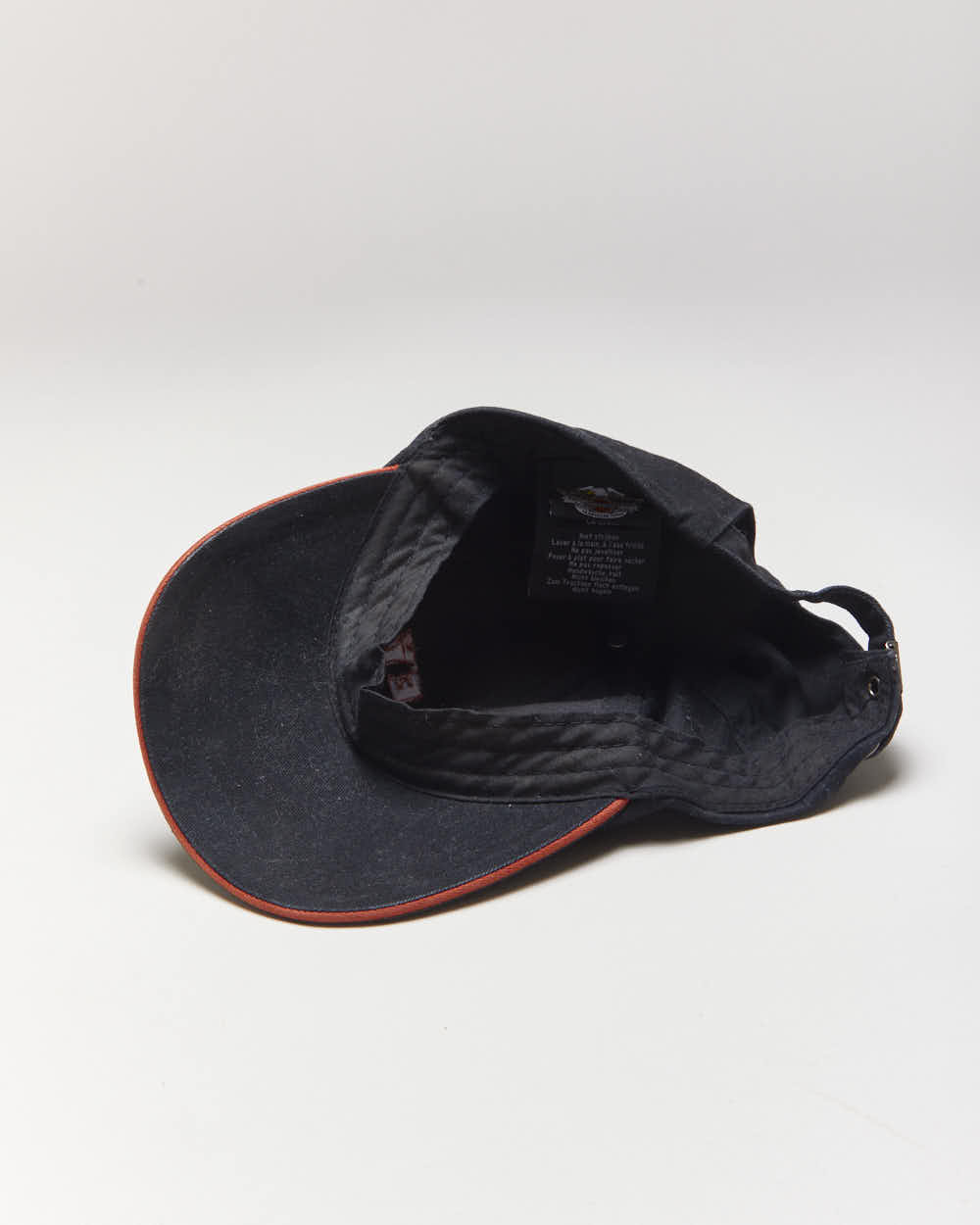 Vintage Harley Davidson Spell Out Baseball Cap - OS