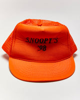 Vintage 90s Snoopy's '98 Trucker Cap - OS