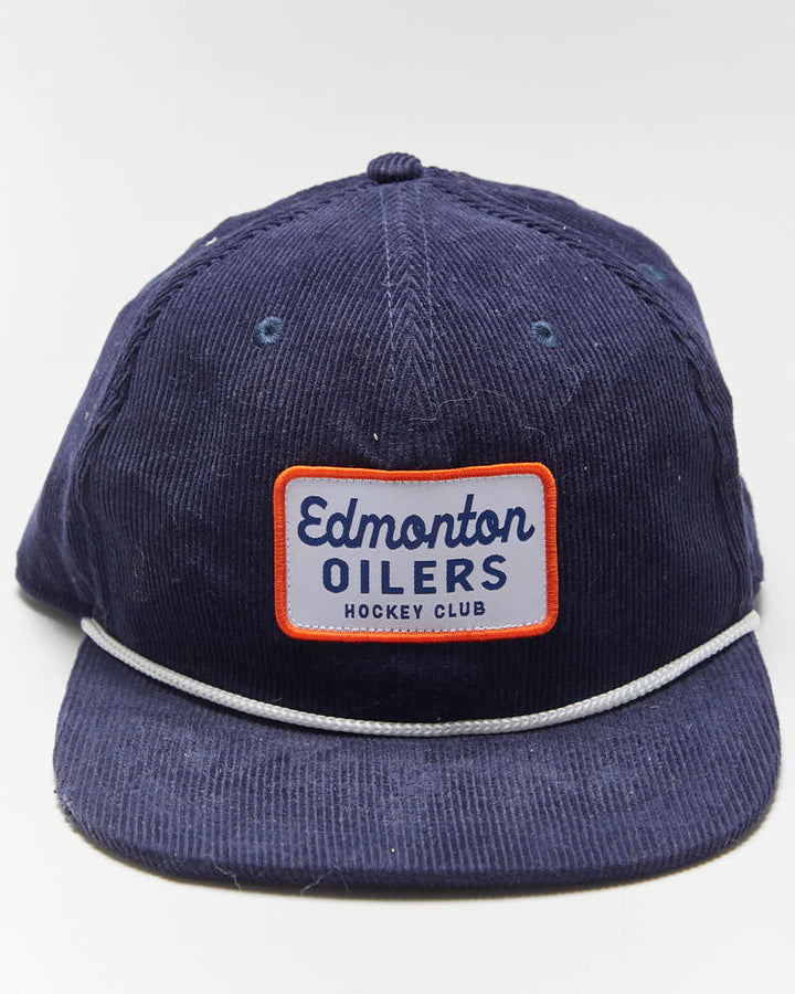 Vintage Edmonton Oilers Corduroy Cap - OS