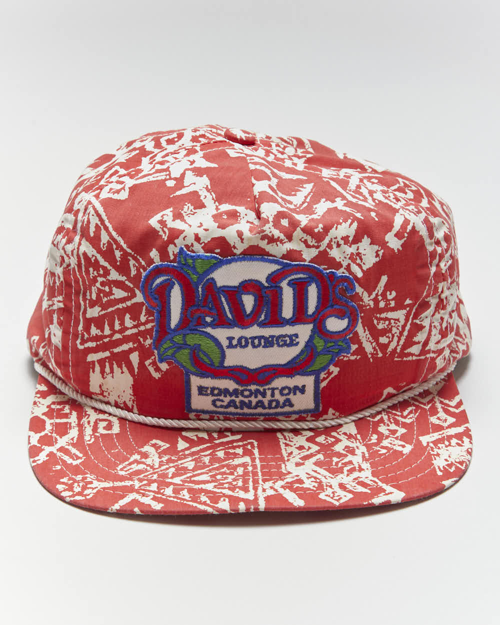 Vintage 80s David's Lounge Cap - OS