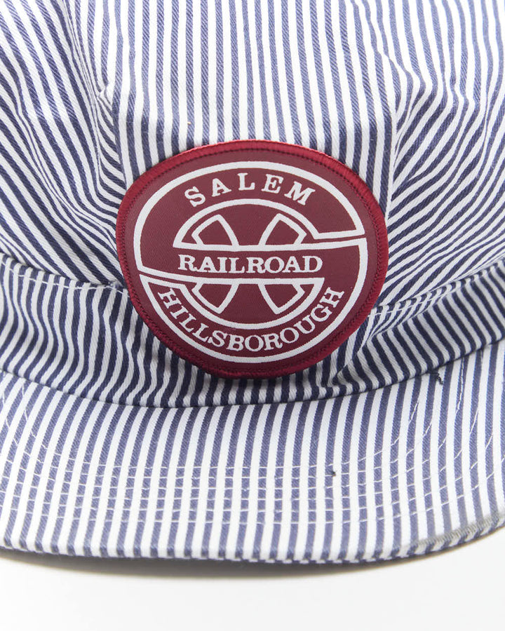 Vintage Salem Railroad Stripe Cap - OS