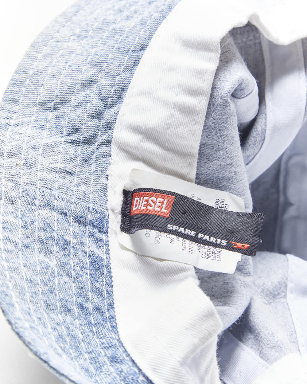 Vintage Diesel Denim Bucket Hat - OS