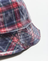 Vintage David And Young Plaid Waterproof Bucket Hat - OS