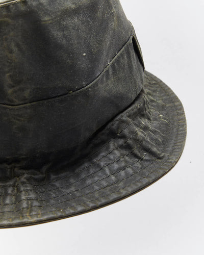 Vintage Barbour Wax Bucket Hat - OS