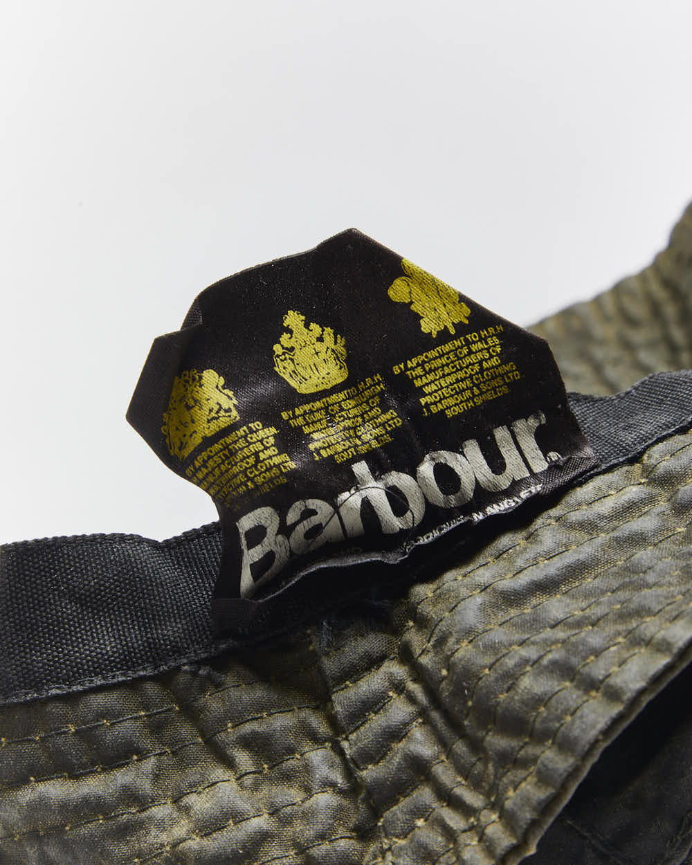Vintage Barbour Wax Bucket Hat - OS