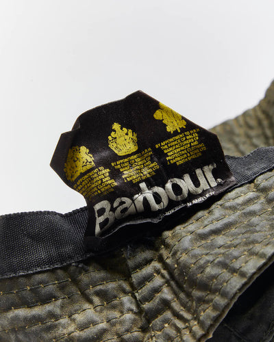 Vintage Barbour Wax Bucket Hat - OS