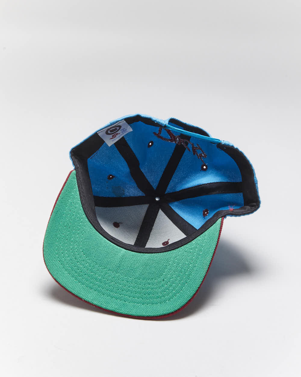 Vintage 90's The Mighty Ducks Embroidered Hockey Snapback Cap - OS