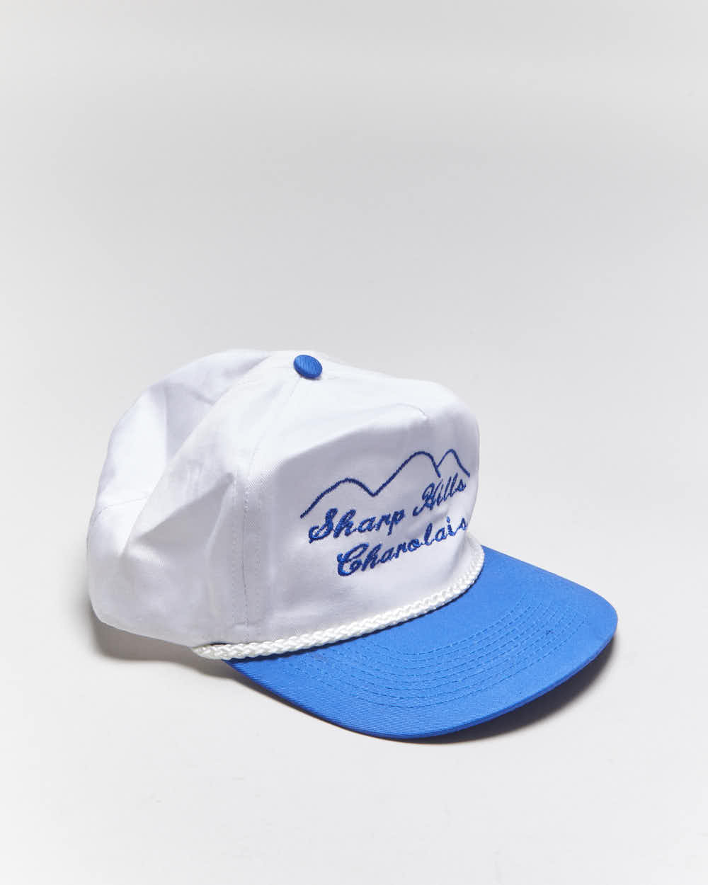 Vintage 90's Sharp Hills Embroidered Snapback Cap - OS