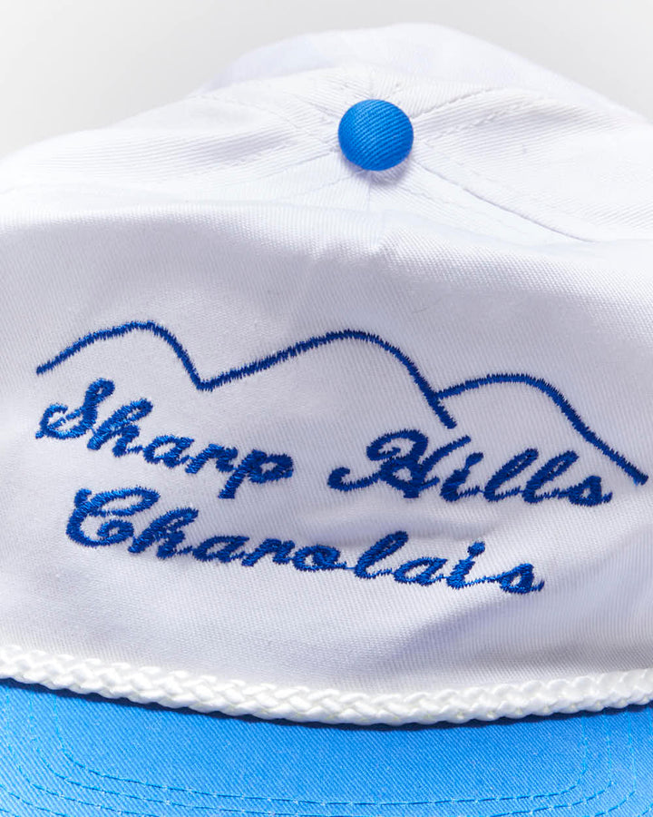 Vintage 90's Sharp Hills Embroidered Snapback Cap - OS