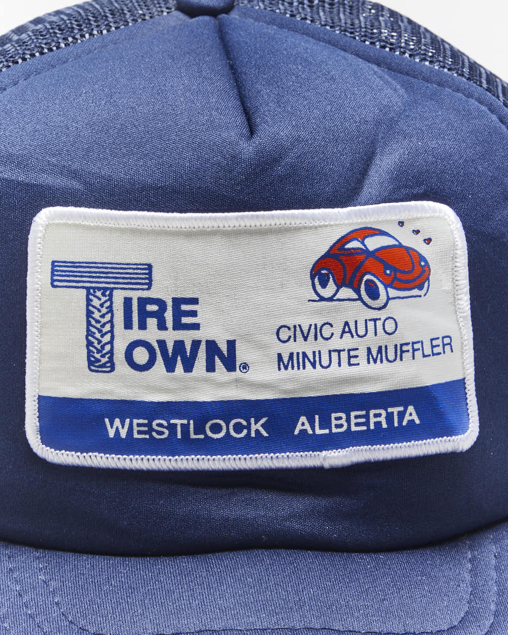 Vintage 90's Tire Store Patch Logo Trucker Cap - OS