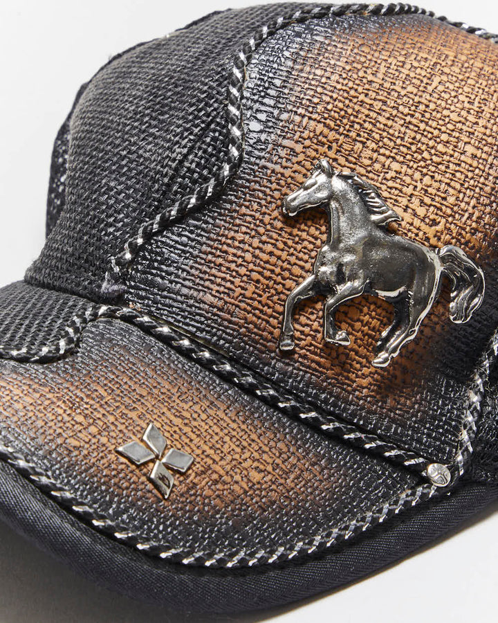 Vintage Y2K Western Style Trucker Cap - OS