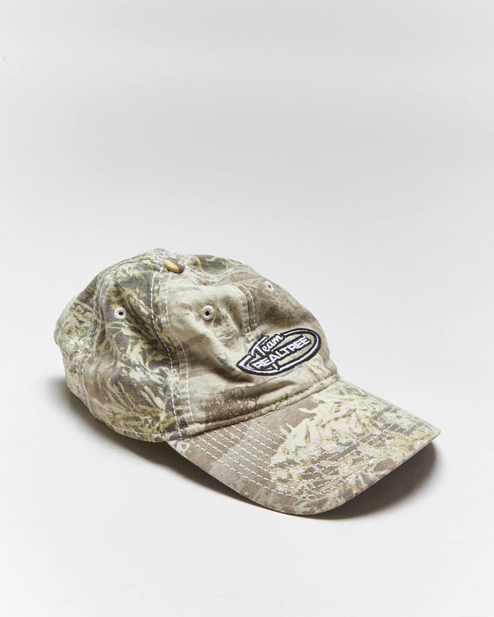 Vintage Y2K Team Real Tree Camouflage Baseball Cap - OS