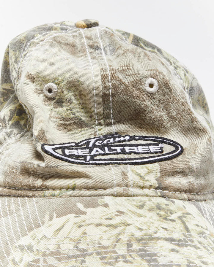 Vintage Y2K Team Real Tree Camouflage Baseball Cap - OS