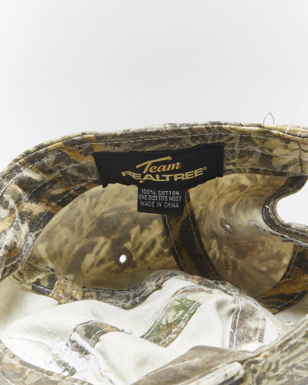 Vintage Y2K Team Real Tree Camouflage Baseball Cap - OS