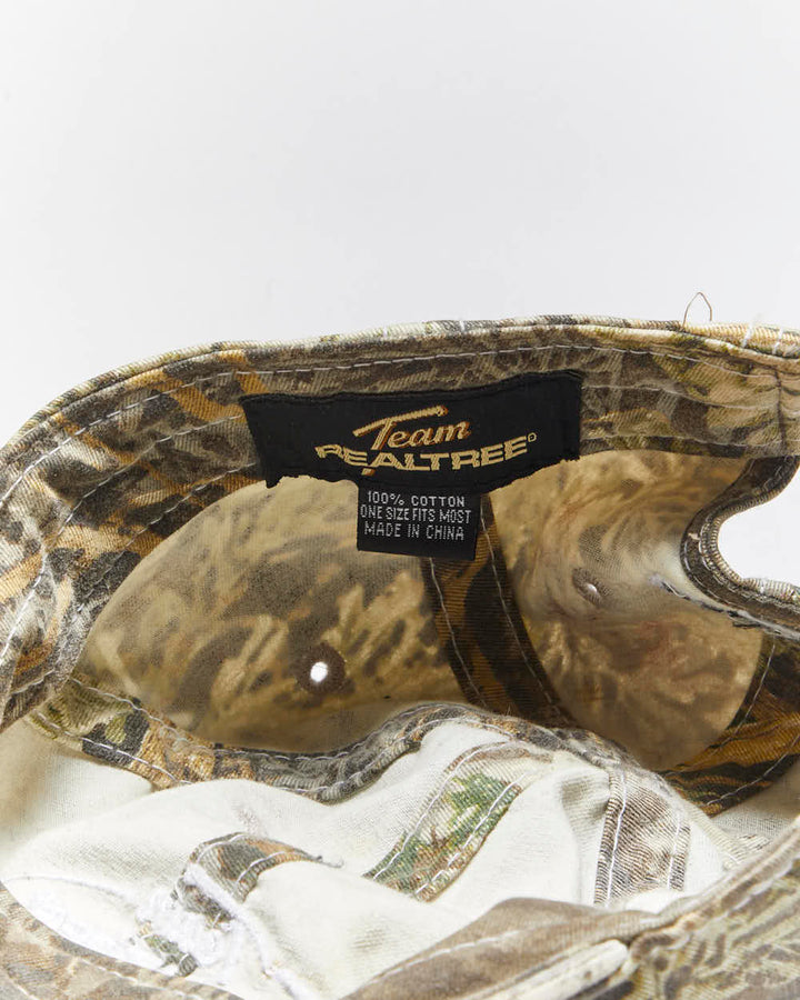 Vintage Y2K Team Real Tree Camouflage Baseball Cap - OS