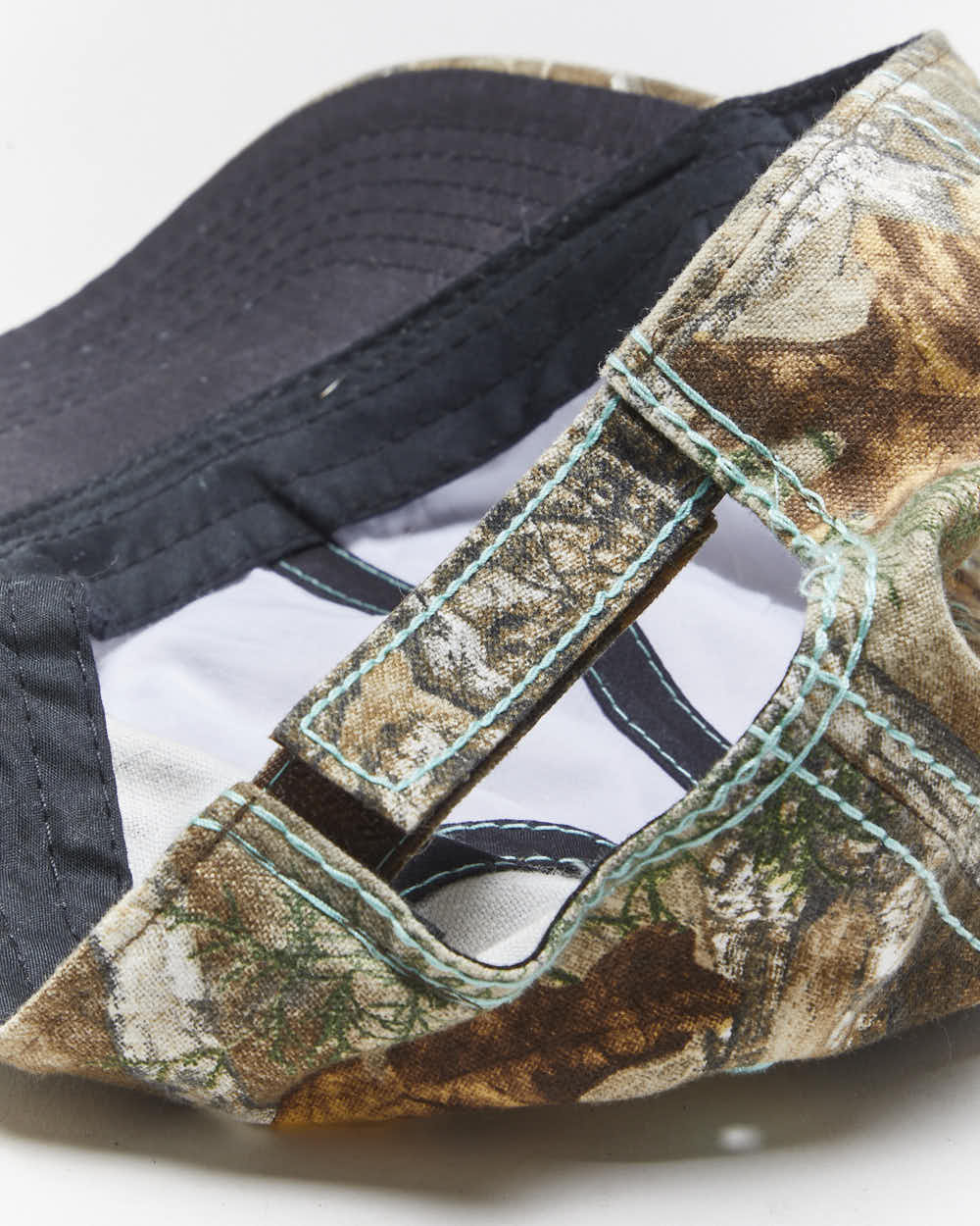 Vintage Y2K Real Tree Embroidered Camouflage Baseball Cap - OS