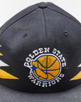 Vintage Mitchell &amp; Ness Golden State Warriors NBA Embroidered Snapback Cap - OS